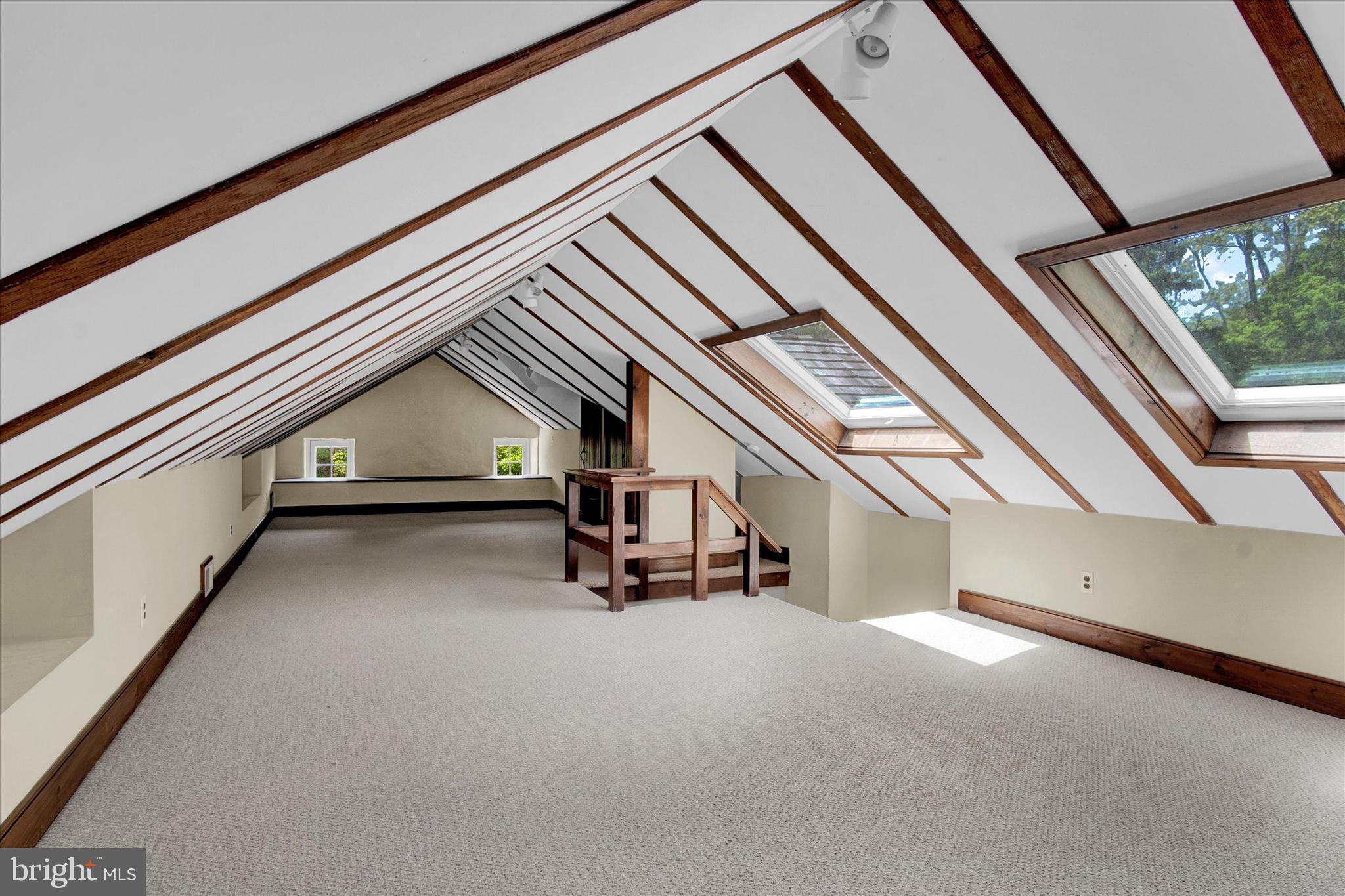 1253 Street Road Chester Springs, PA 19425 - Photo 30 of 43 Finished attic space - playroom. (2).