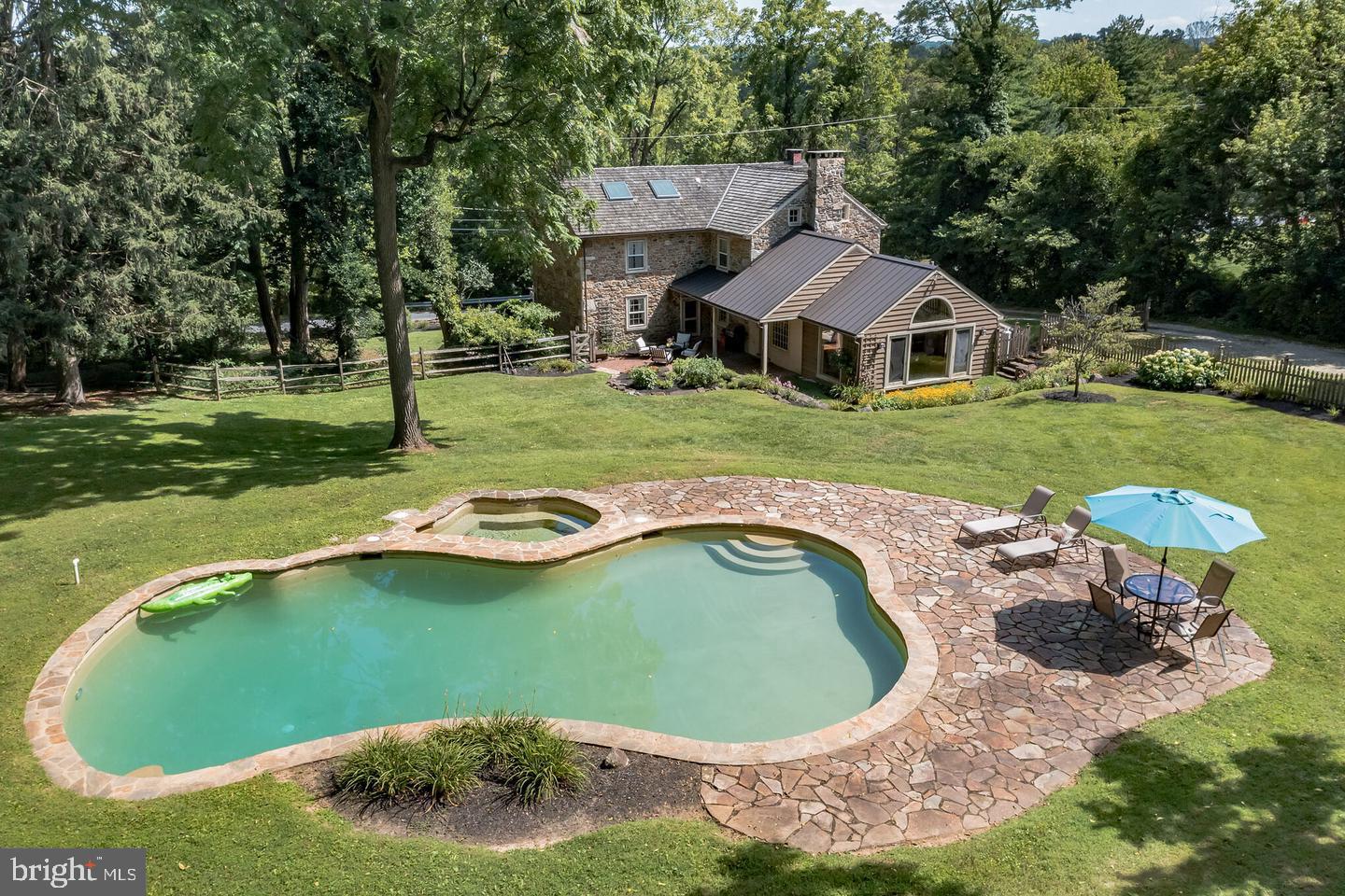 1253 Street Road Chester Springs, PA 19425 - Photo 33 of 43 Pool (Old picture 2022).