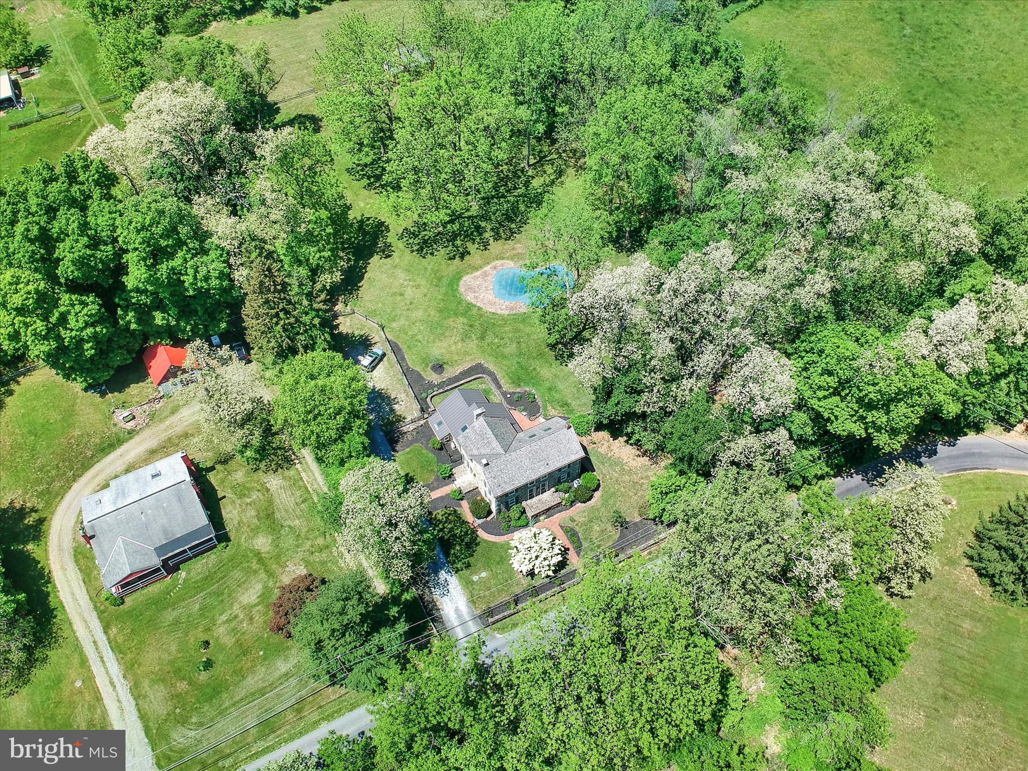 1253 Street Road Chester Springs, PA 19425 - Photo 41 of 43 Property. *building to the left is the neighbors