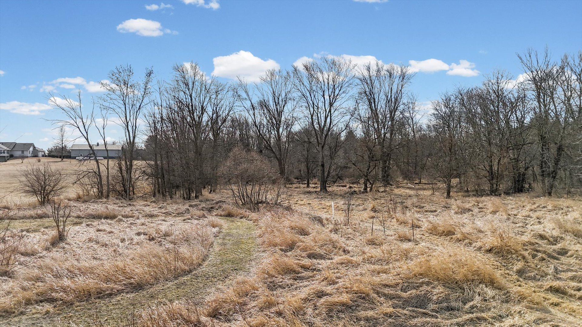 N 2545 E Road Farmer City, IL 61842 - Photo 2 of 47 a view of a covered with snow in the middle of a yard