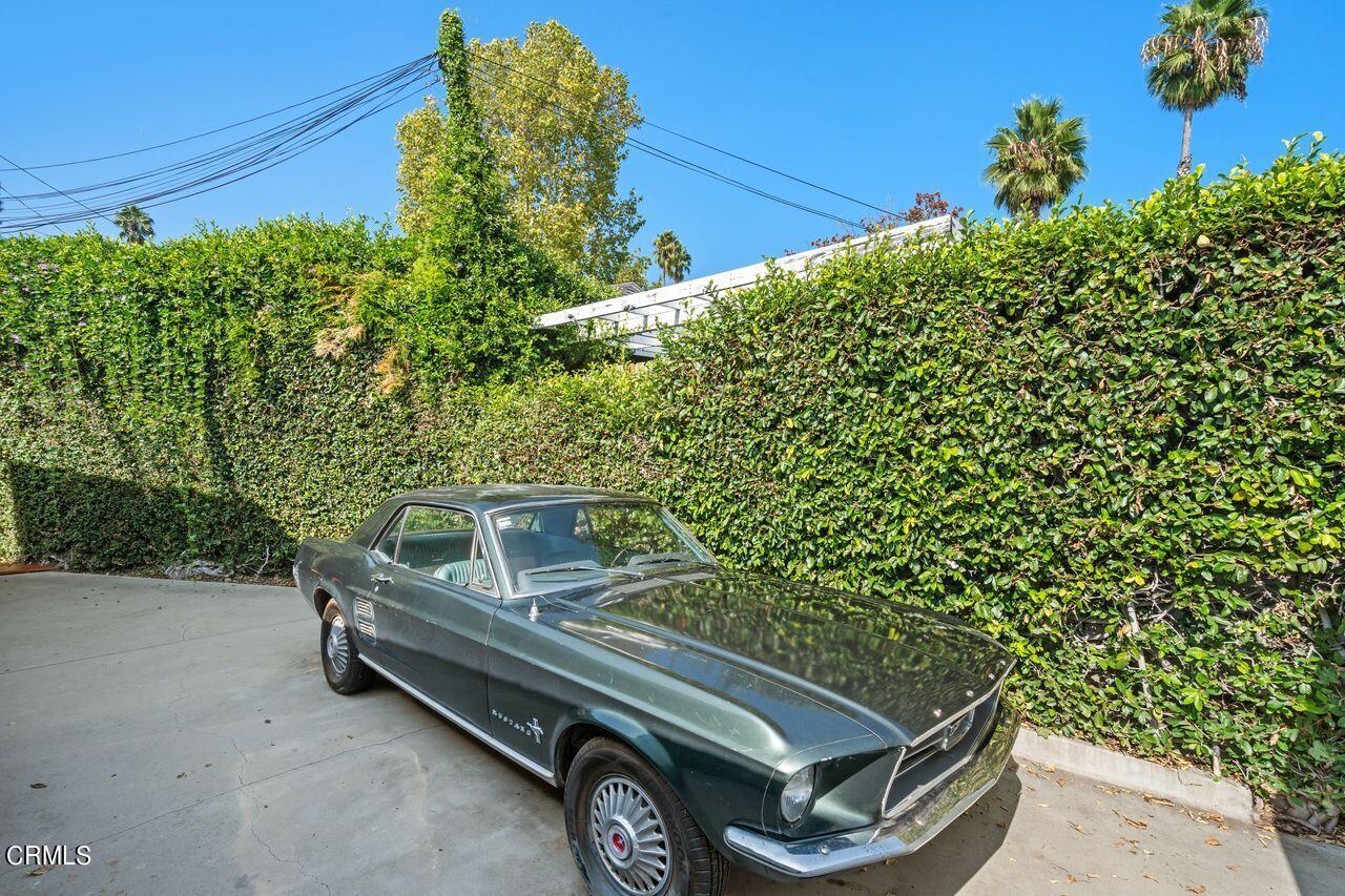 3875 Cartwright Street Pasadena, CA 91107 - Photo 24 of 25 a car parked in the back yard