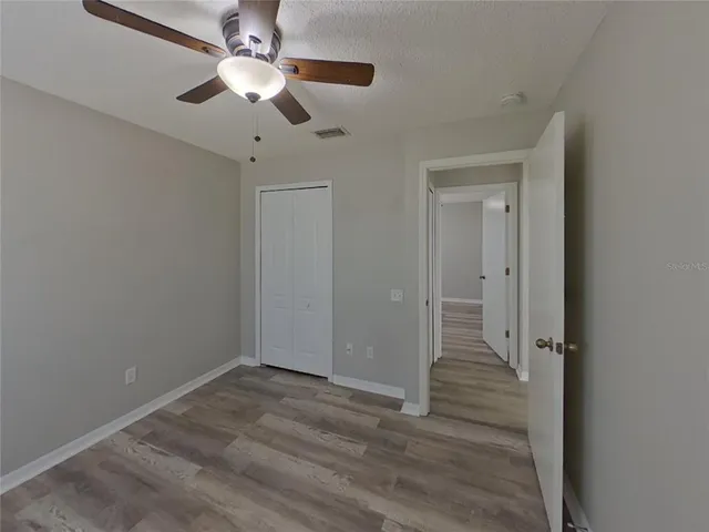 wooden floor in an empty room