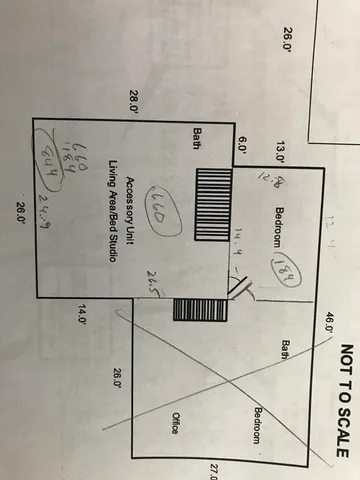 a view of a wall with an white wall