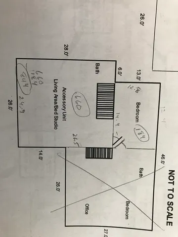 a view of a wall with an white wall