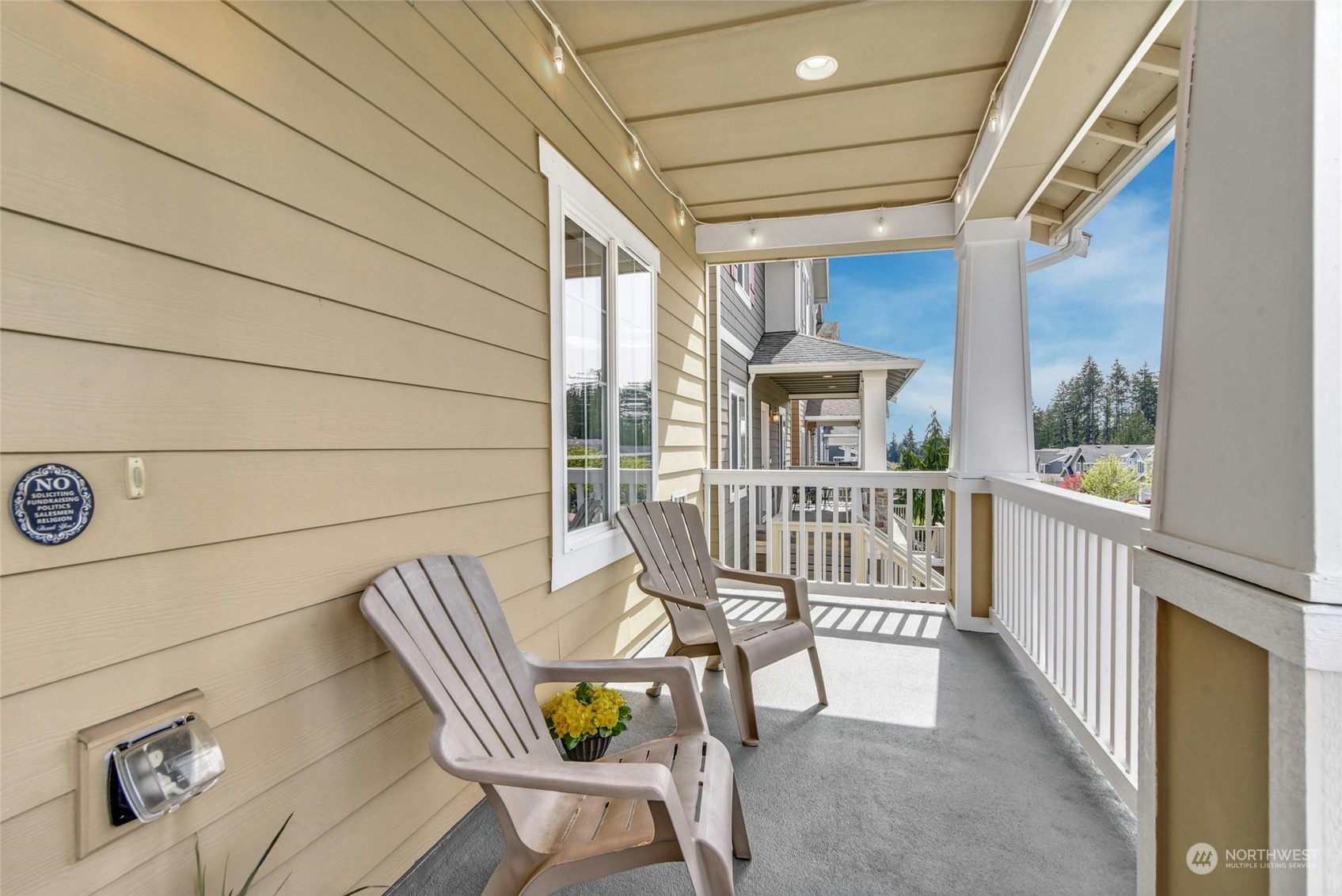 22313 35th Drive Southeast Bothell, WA 98021 - Photo 2 of 26 a view of a balcony with furniture
