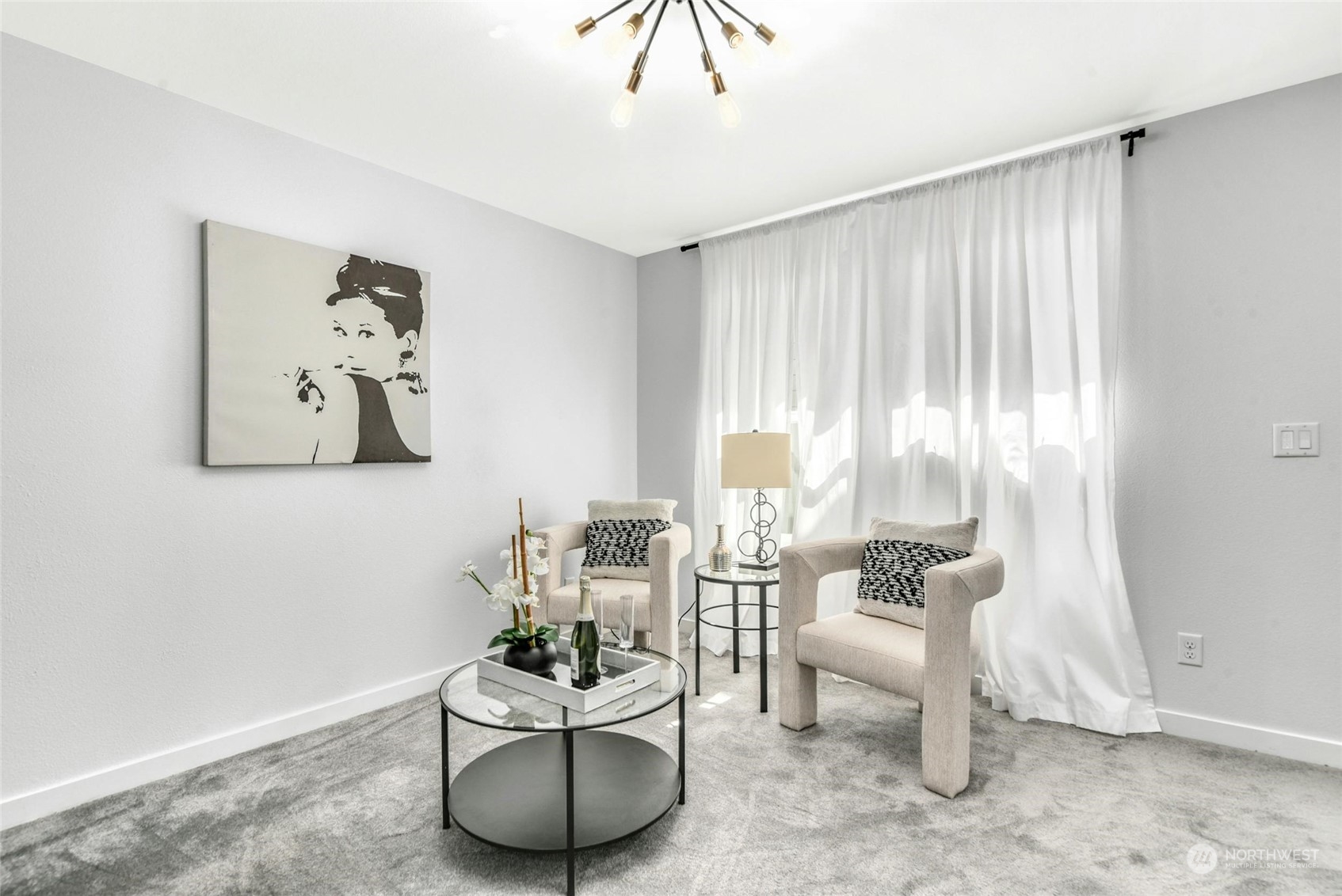 22313 35th Drive Southeast Bothell, WA 98021 - Photo 21 of 26 a living room with furniture and a large window