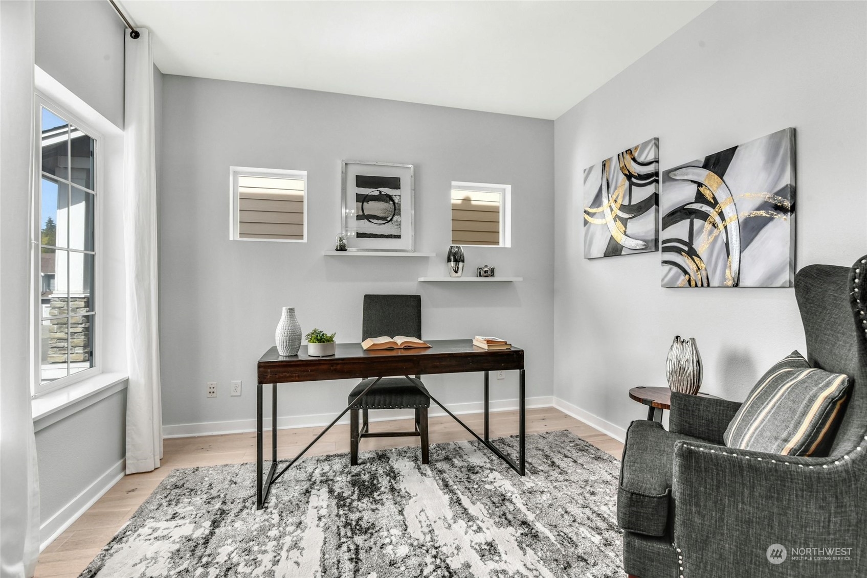 22313 35th Drive Southeast Bothell, WA 98021 - Photo 3 of 26 a work room with furniture and windows
