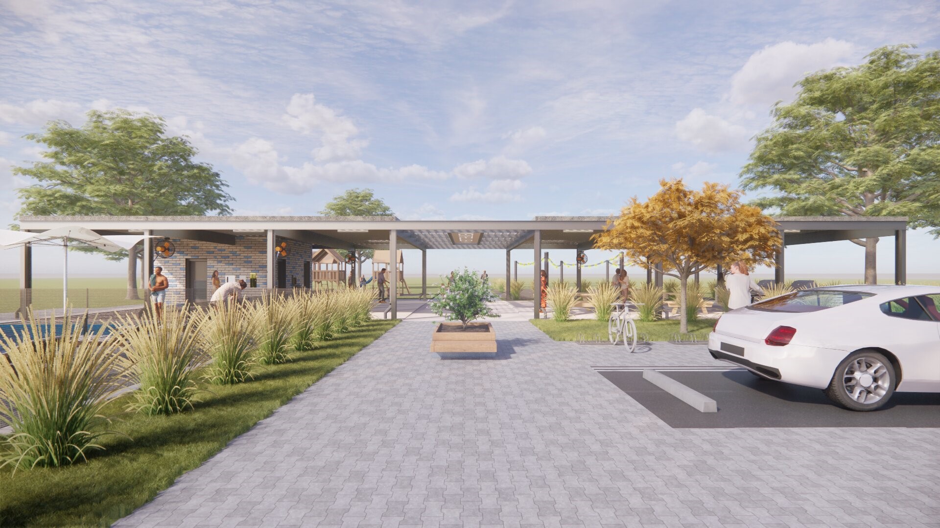 18102 Velaris Way Tomball, TX 77377 - Photo 6 of 7 a car parked in front of a house