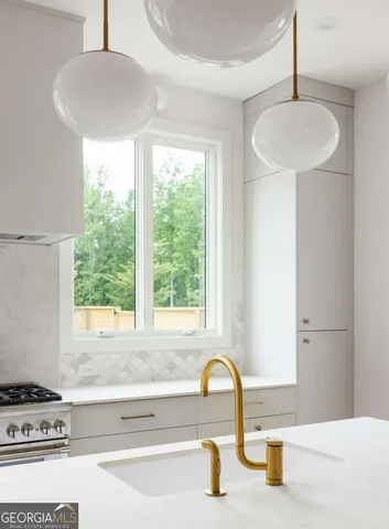a bathroom with a sink and a bathtub