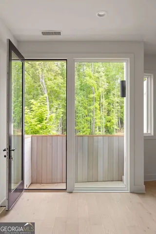 a view of a front door