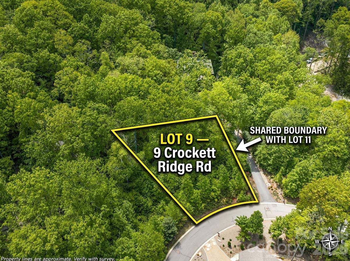 11 Crockett Ridge Road Black Mountain, NC 28711 - Photo 4 of 19 a view of a sign in a garden