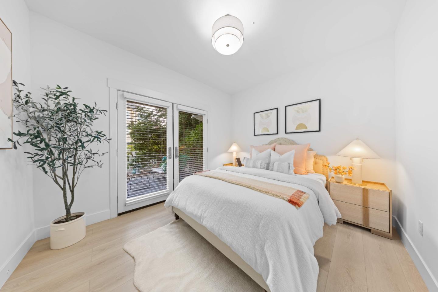 856 Sycamore Loop Mountain View, CA 94043 - Photo 11 of 27 a bedroom with bed and a large window