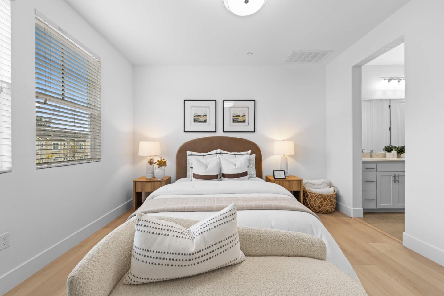 856 Sycamore Loop Mountain View, CA 94043 - Photo 15 of 27 a bedroom with a bed and walk in closet