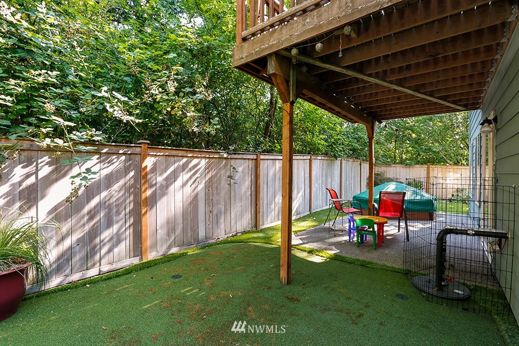 17801 20th Avenue Southeast Bothell, WA 98012 - Photo 23 of 25 a view of a backyard with a patio