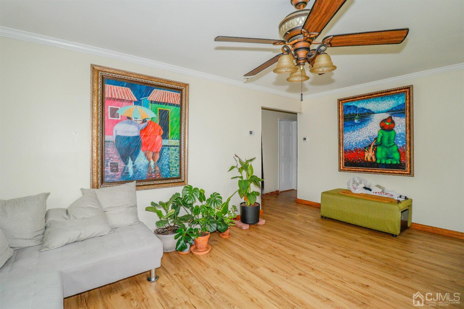 23 Matson Road Edison, NJ 08817 - Photo 8 of 28 a living room with furniture and a potted plant