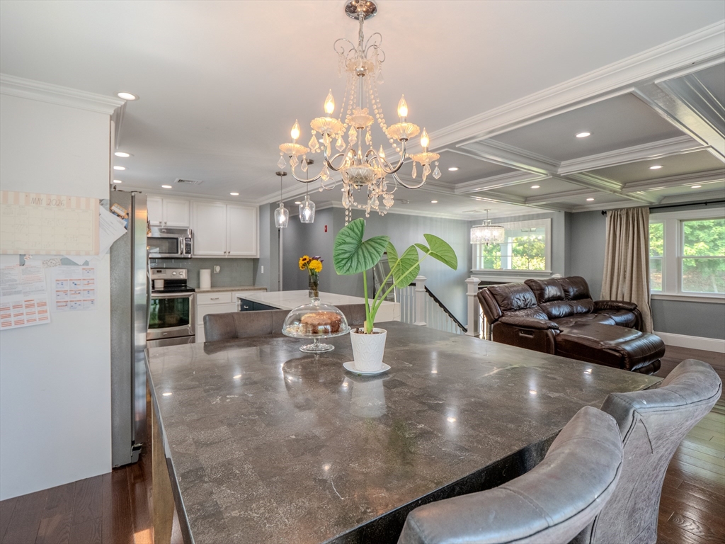 159 Mishawum Road Woburn, MA 01801 - Photo 5 of 41 a view of a dining room and livingroom view