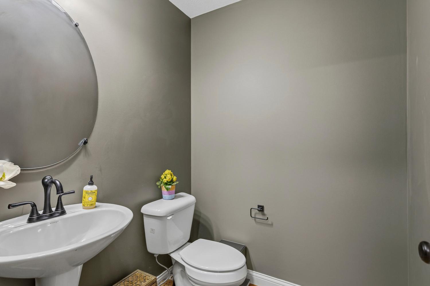 718 Cole Lane Mahomet, IL 61853 - Photo 18 of 44 a white toilet sitting next to a bathroom sink