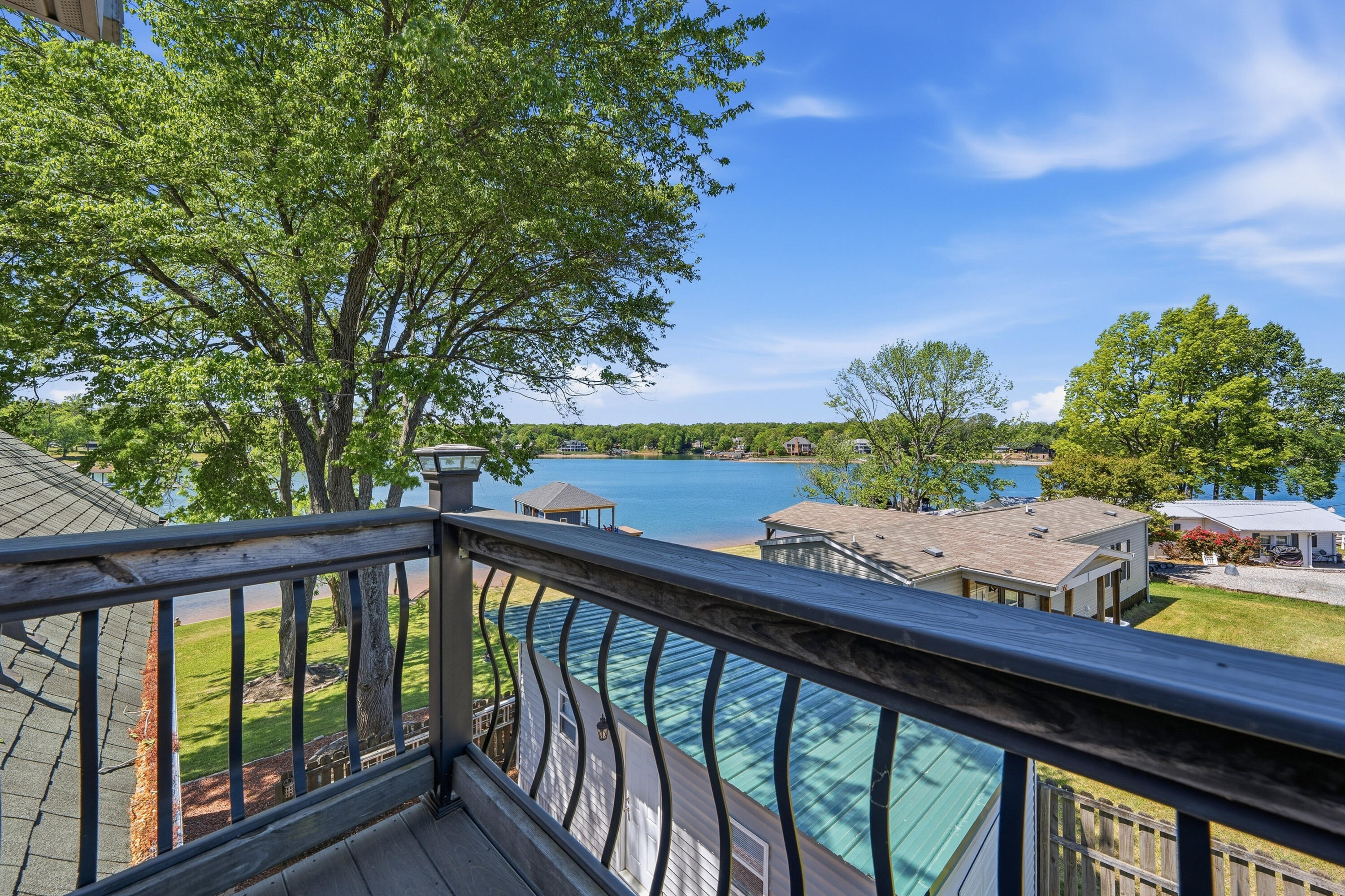 337 Emerald Point Penhook, VA 24137 - Photo 43 of 77 View from Brm Balcony