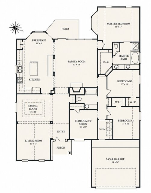 20724 Kearney Hill Road Pflugerville, TX 78660 - Photo 40 of 40 Floor plan