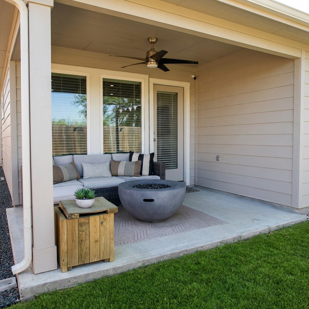 12918 Wempe Way Houston, TX 77047 - Photo 17 of 18 a view of outdoor space yard and patio