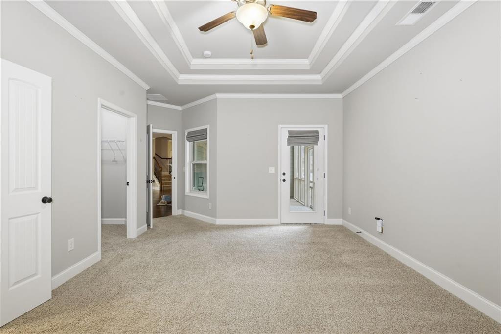 163 Hawthorne Ridge Circle Dallas, GA 30132 - Photo 30 of 50 wooden floor in an empty room with a window