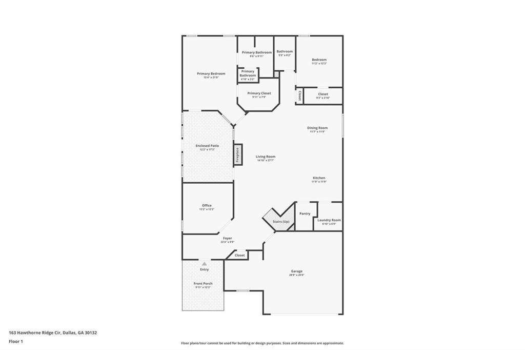 163 Hawthorne Ridge Circle Dallas, GA 30132 - Photo 48 of 50 a picture of a bench in front of a wall