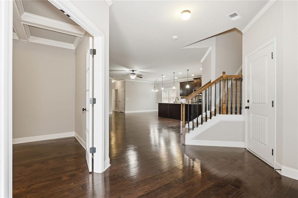 163 Hawthorne Ridge Circle Dallas, GA 30132 - Photo 6 of 50 a view of entryway with wooden floor