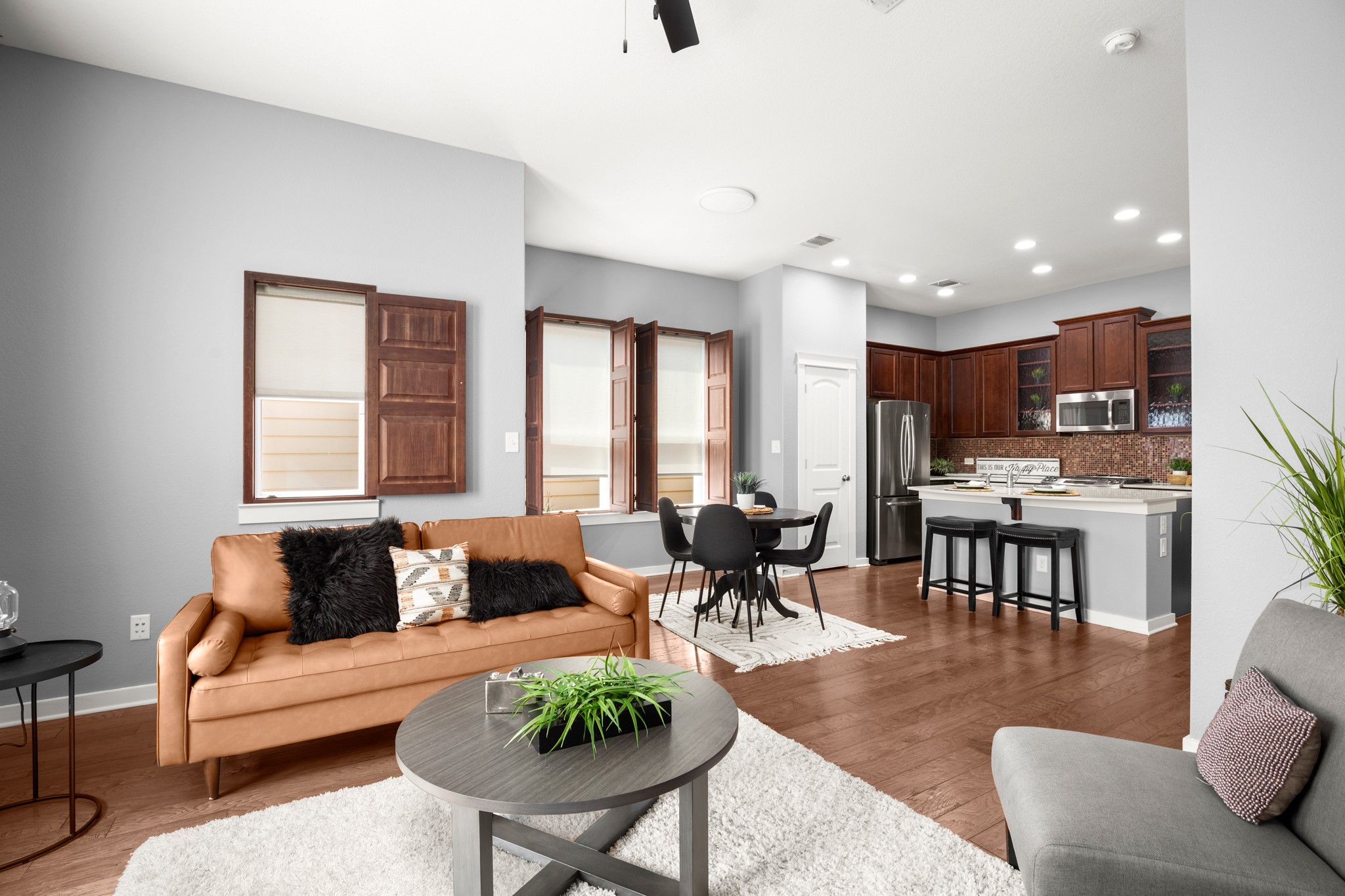 4644 Page Street Austin, TX 78723 - Photo 8 of 21 a living room with furniture and a large window