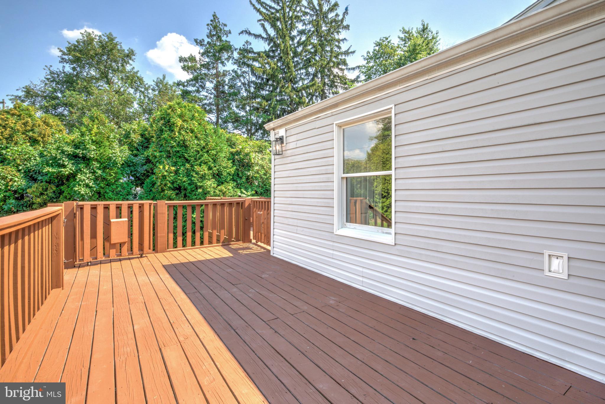 2145 Dunks Ferry Road Bensalem, PA 19020 - Photo 35 of 37 a balcony with wooden floor