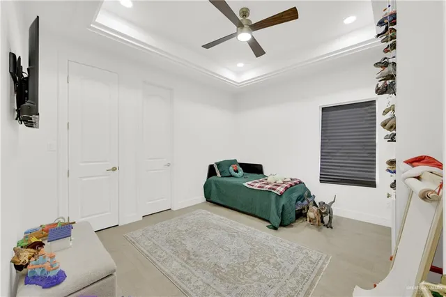 a room with toys and dresser