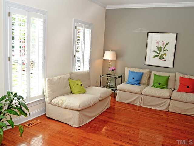 1050 Barnford Mill Road Wake Forest, NC 27587 - Photo 4 of 25 Formal Living Room w/ Abundant Natural Morning Light Living Room