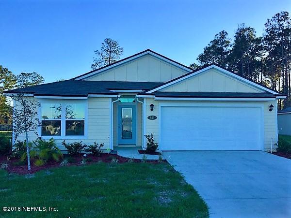 443 Deer Crossing Road St. Augustine, FL 32086 - Photo 2 of 47 FRONT OF HOME