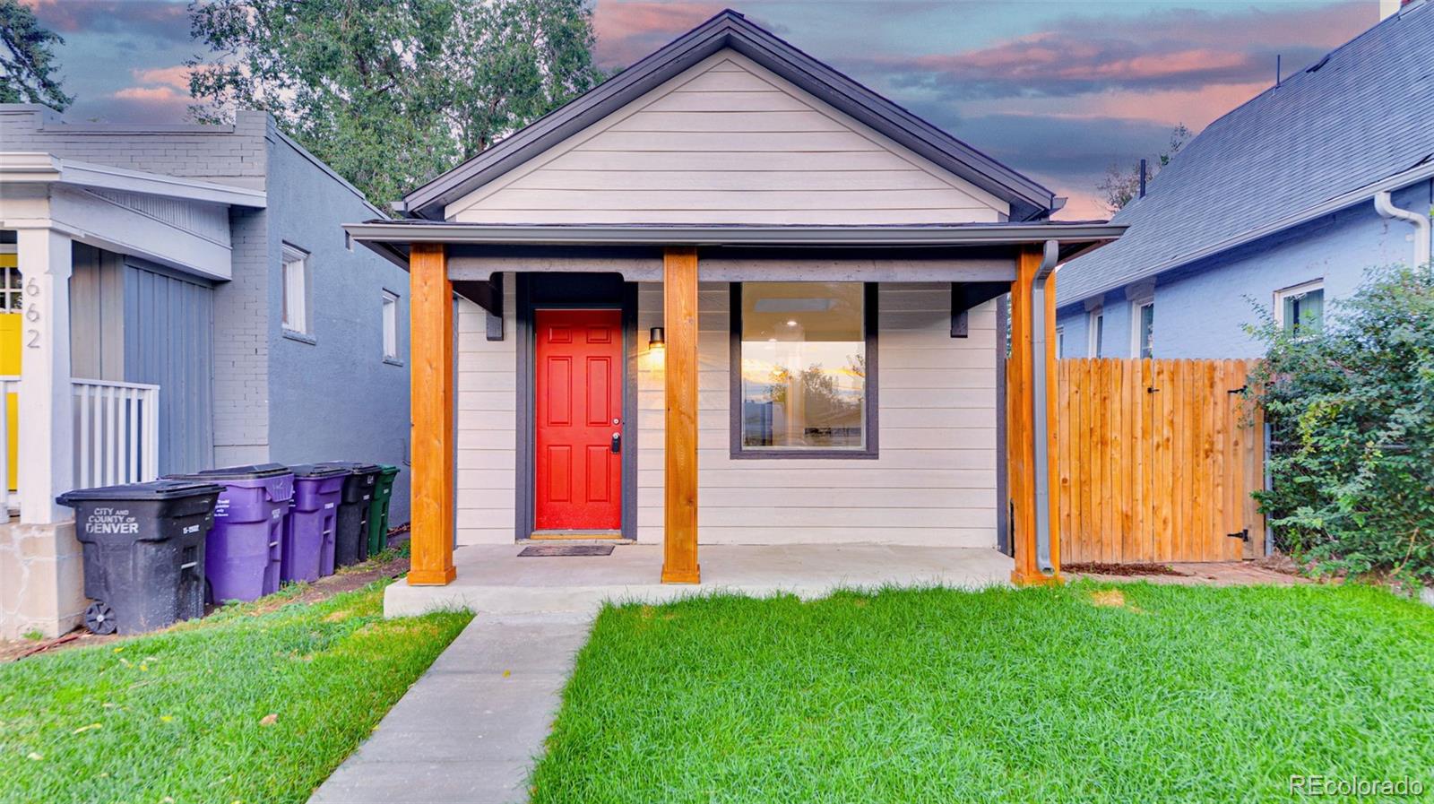 660 Meade Street Denver, CO 80204 - Photo 2 of 25 a view of small house with backyard