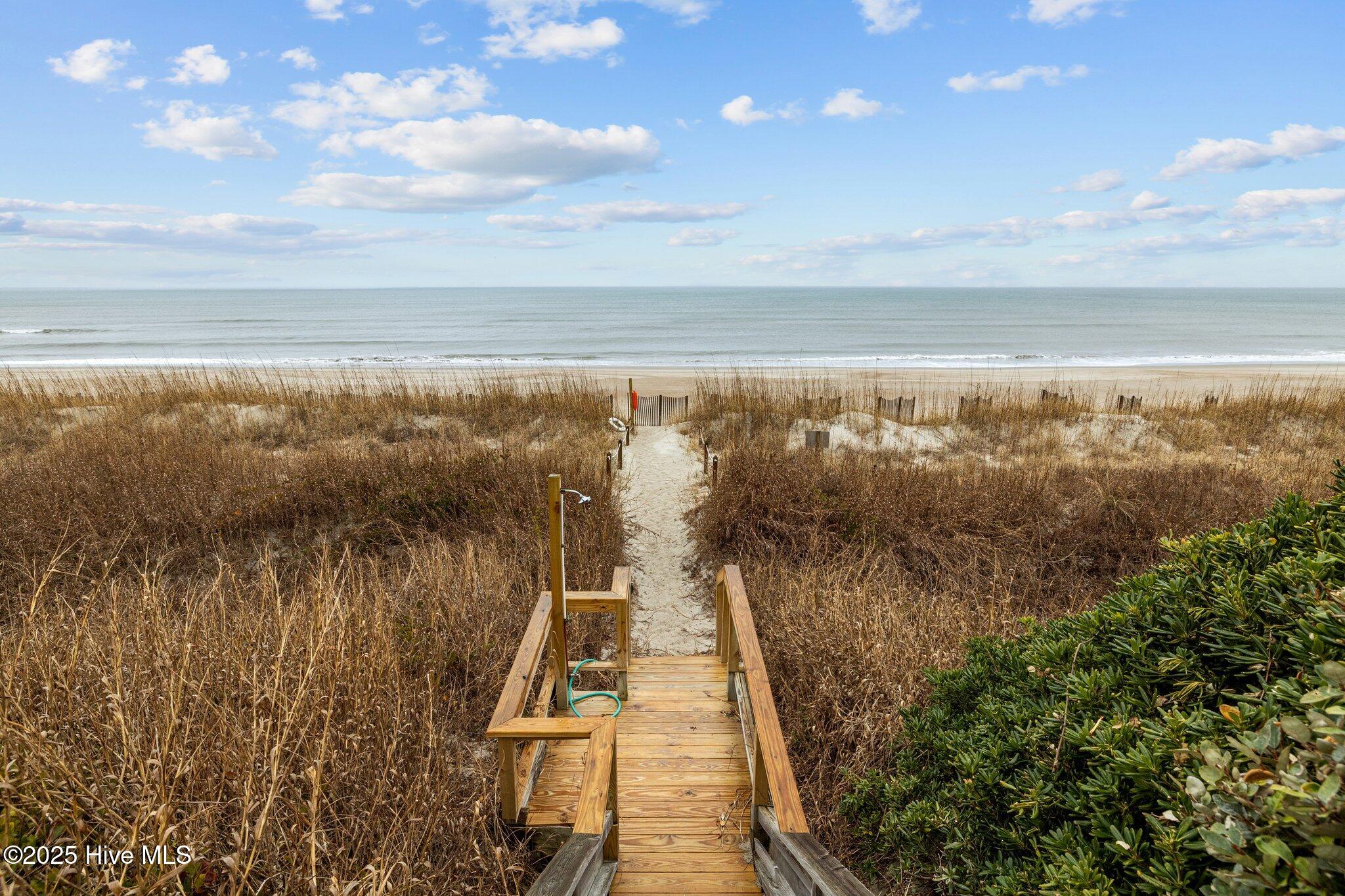 545 Salter Path Road, Unit B1 Pine Knoll Shores, NC 28512 - Photo 32 of 40 Path to Ocean