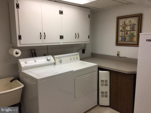3412 Tyson Road Newtown Square, PA 19073 - Photo 81 of 93 Lower Level Laundry Room w/Mini-Fridge & Freezer