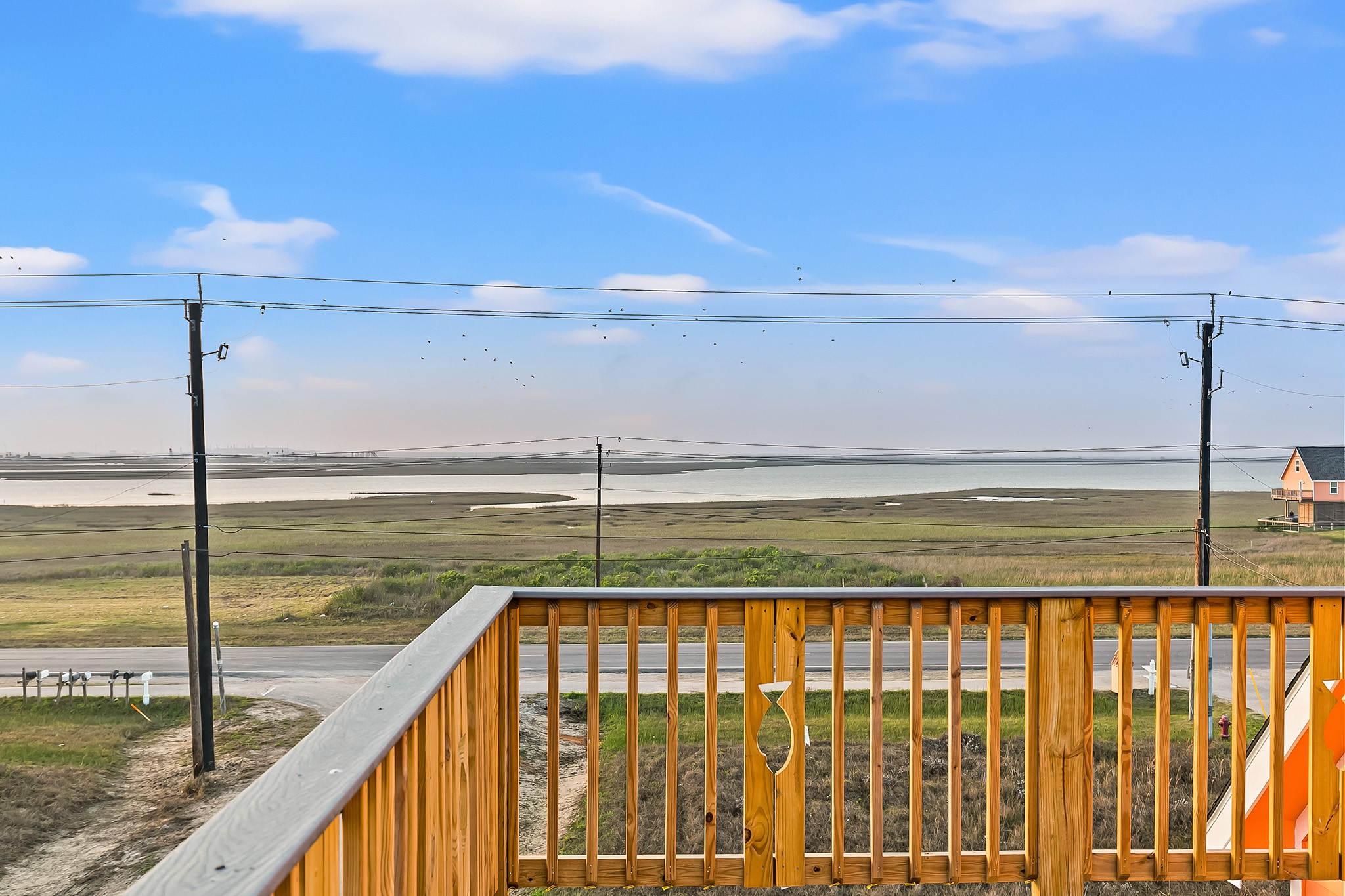 106 Pelican Place Surfside Beach, TX 77541 - Photo 29 of 46 a view of ocean from a balcony