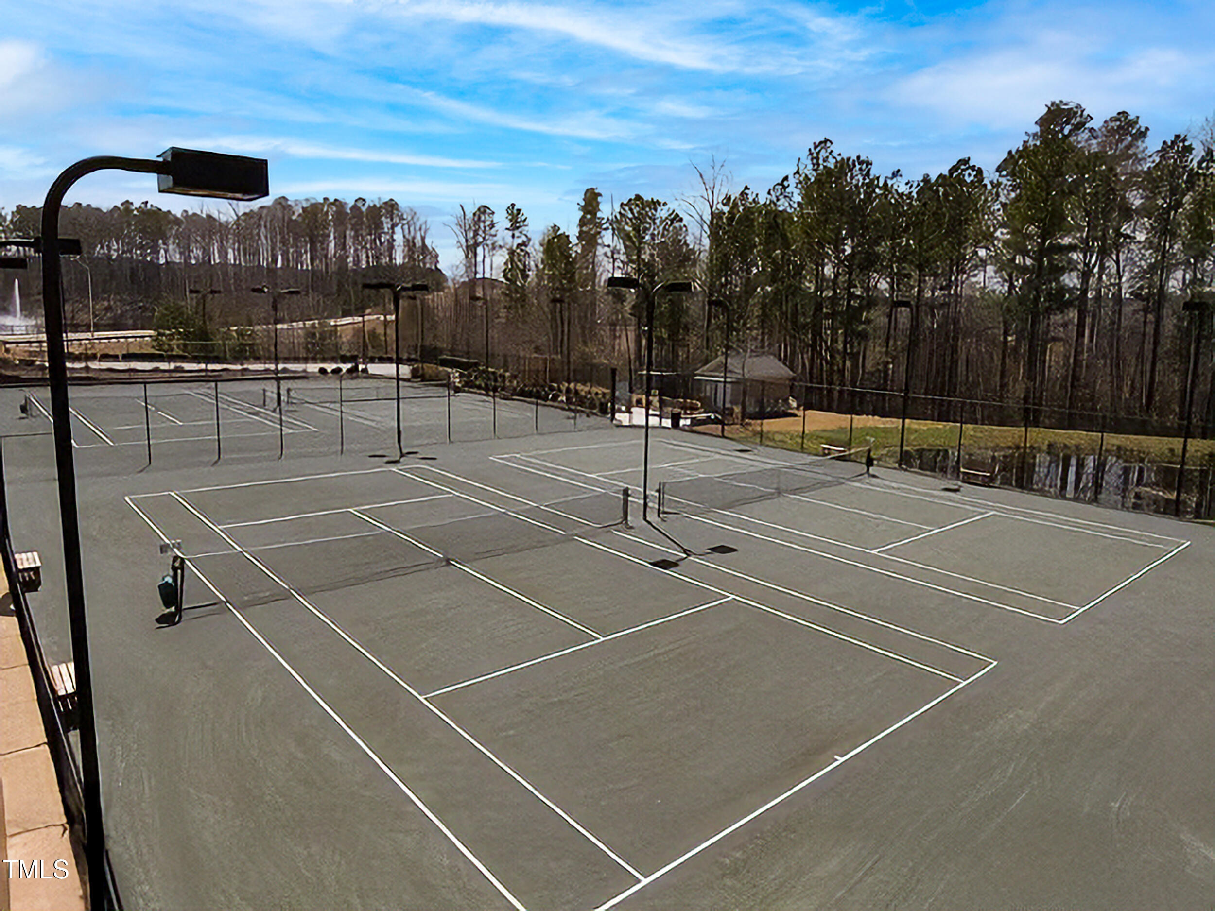 575 Tomkins Loop Cary, NC 27519 - Photo 43 of 44 a view of a tennis court
