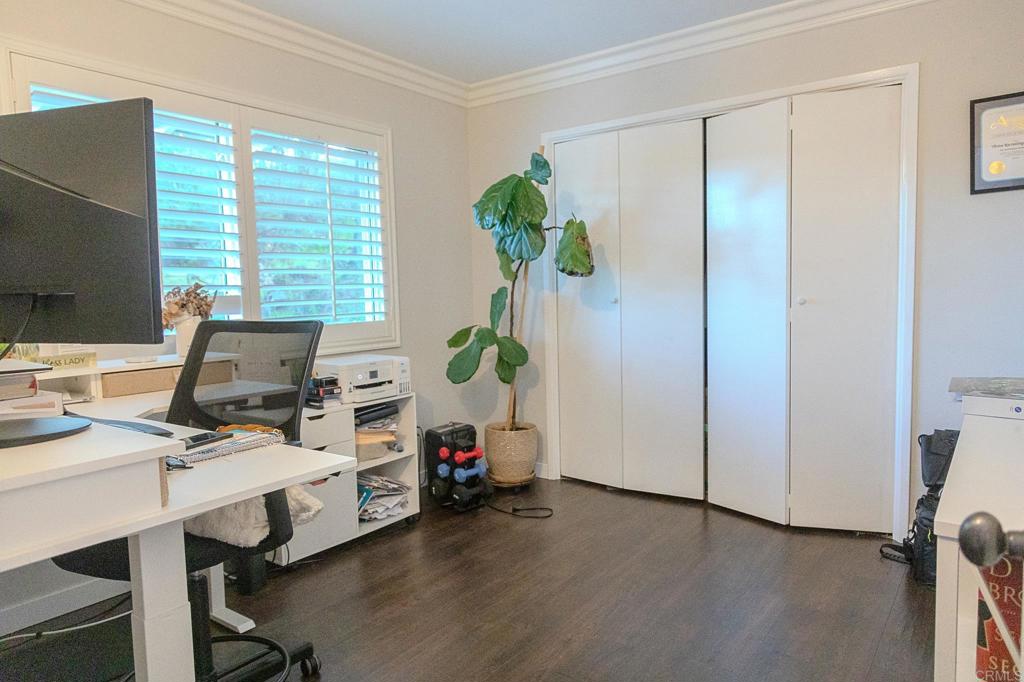 751 South Grade Road Alpine, CA 91901 - Photo 51 of 67 a view of a workspace with furniture and a window