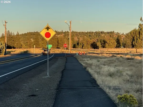 a view of outdoor space and street view