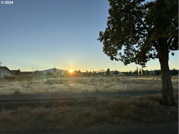 a view of an outdoor space and mountain view