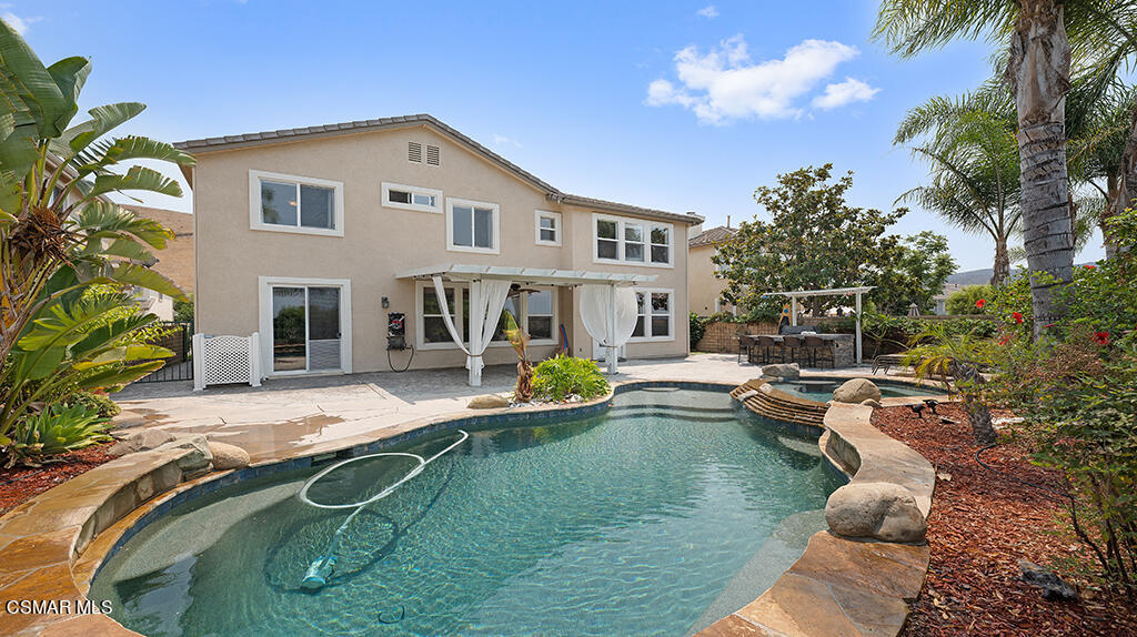 3443 Pine View Drive Simi Valley, CA 93065 - Photo 26 of 32 a view of a house with swimming pool and sitting area