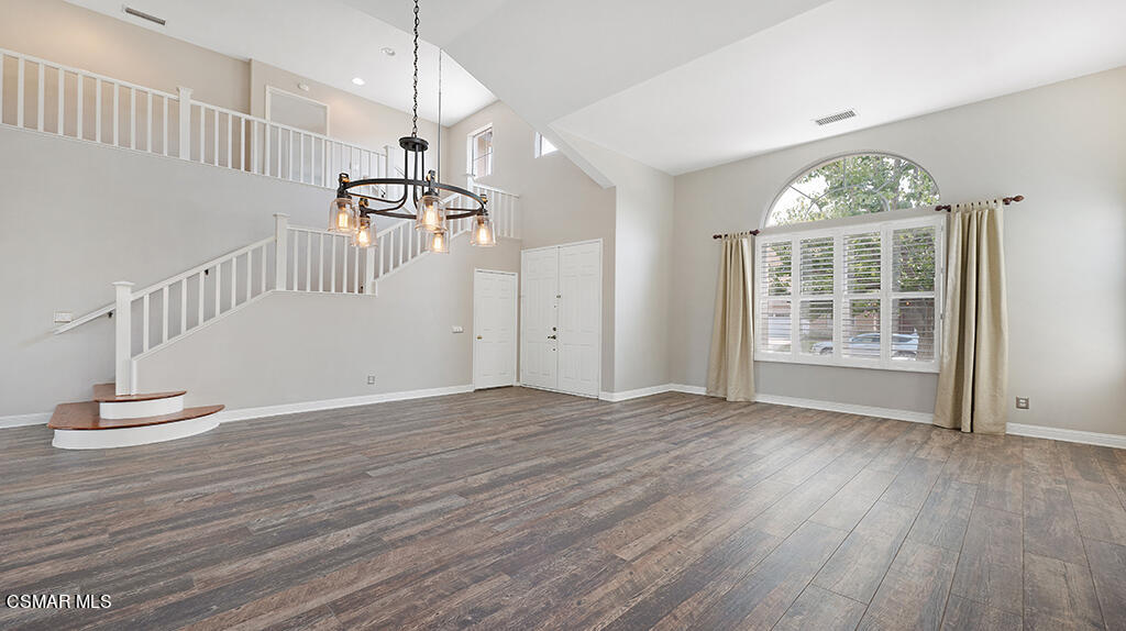 3443 Pine View Drive Simi Valley, CA 93065 - Photo 6 of 32 a view of empty room with wooden floor and fan
