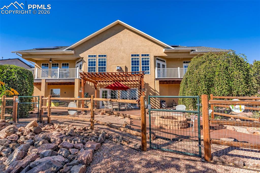 204 Storm Ridge Drive Canon City, CO 81212 - Photo 44 of 50 a front view of a house with garden