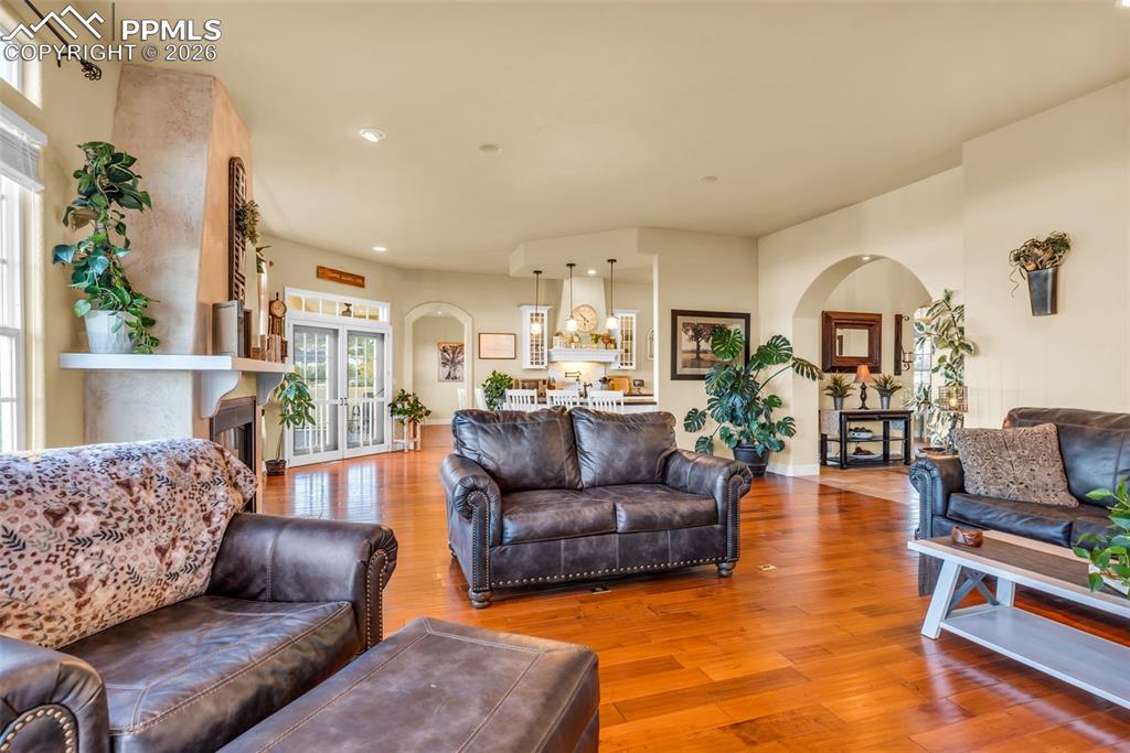 204 Storm Ridge Drive Canon City, CO 81212 - Photo 10 of 50 a living room with furniture and a large window