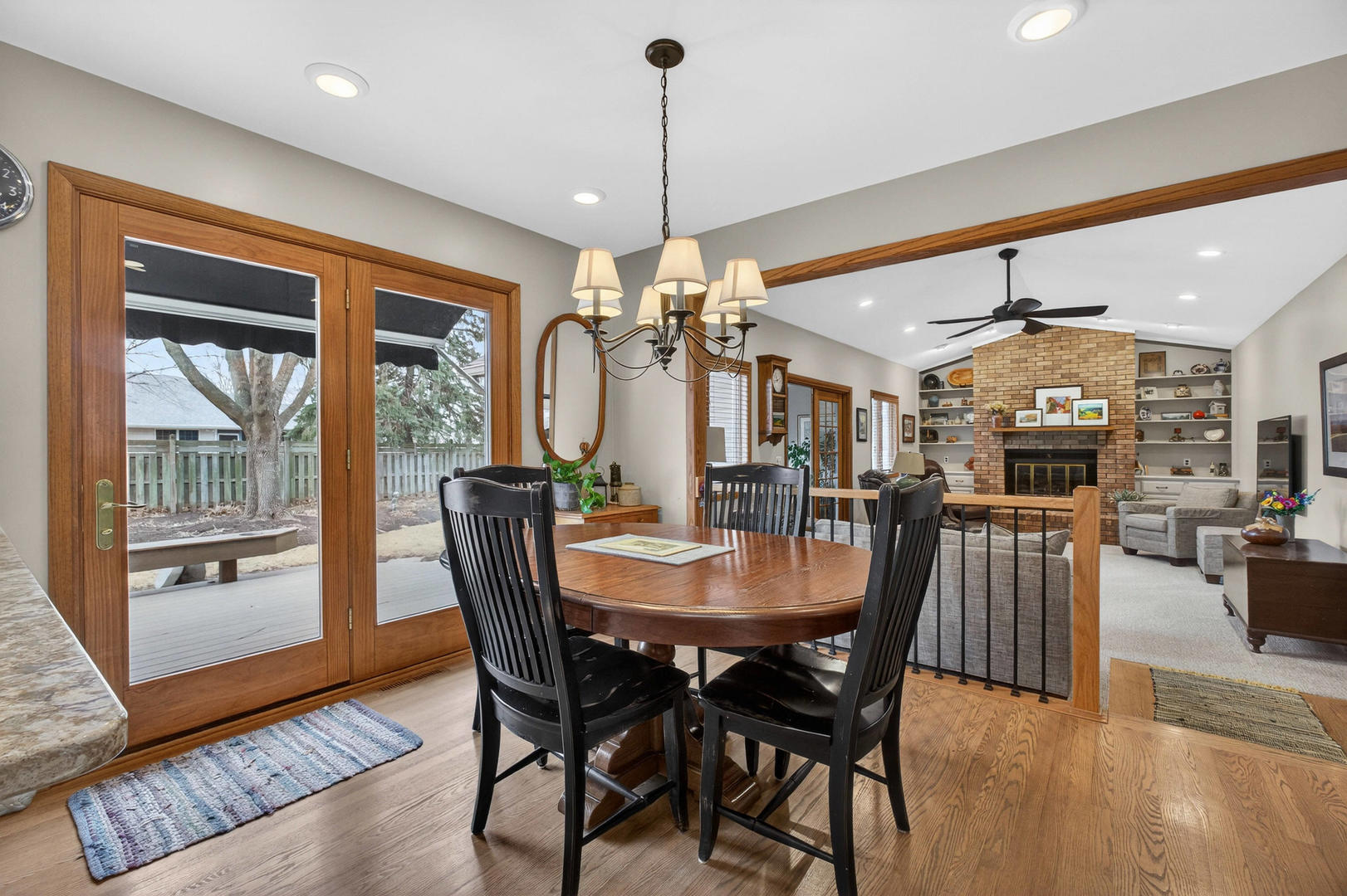 3615 74th Street Moline, IL 61265 - Photo 18 of 44 a dining room with furniture window and wooden floor