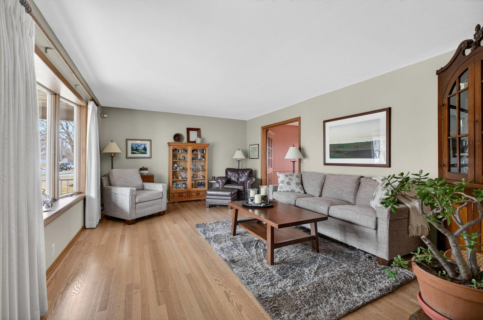 3615 74th Street Moline, IL 61265 - Photo 10 of 44 a living room with furniture and a potted plant