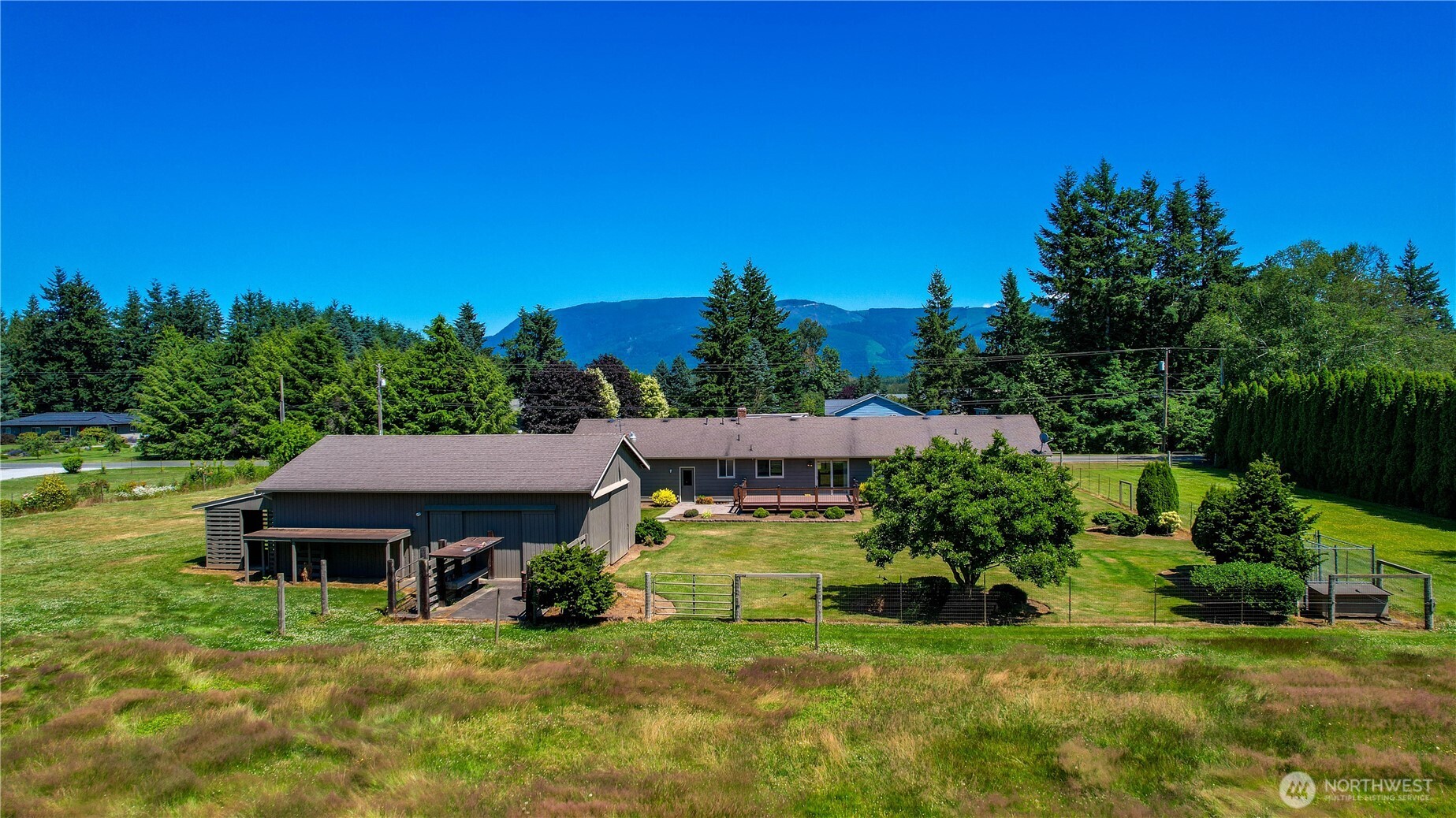 6929 Mission Road Everson, WA 98247 - Photo 31 of 36 an aerial view of a house