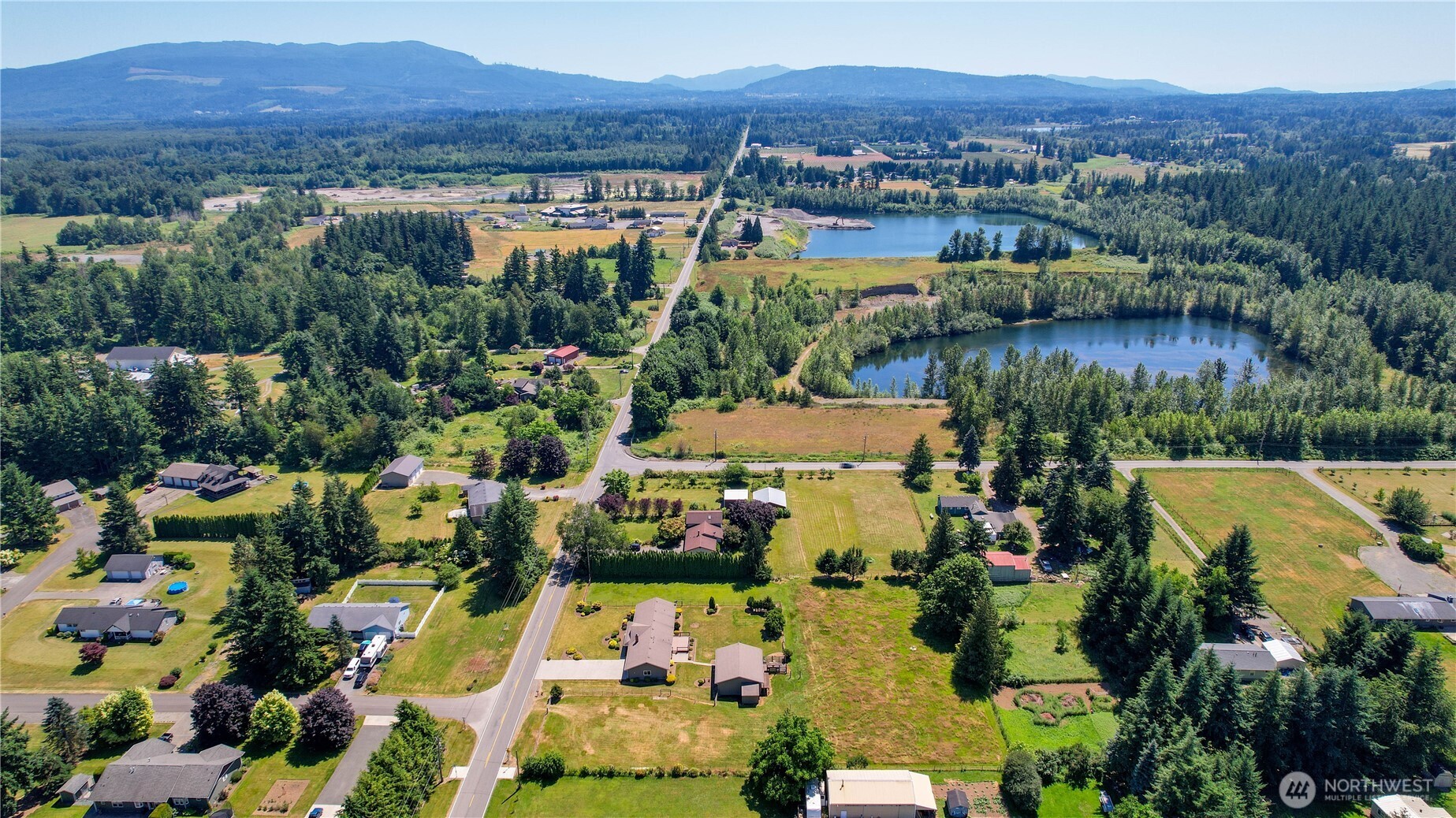 6929 Mission Road Everson, WA 98247 - Photo 36 of 36 a view of a city with lake view