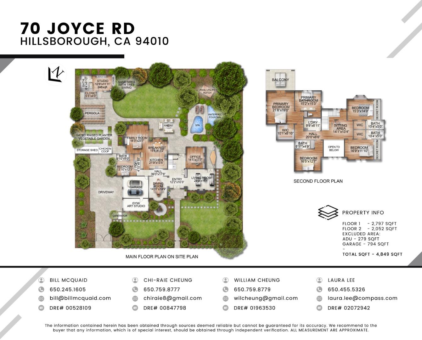 70 Joyce Road Hillsborough, CA 94010 - Photo 2 of 100