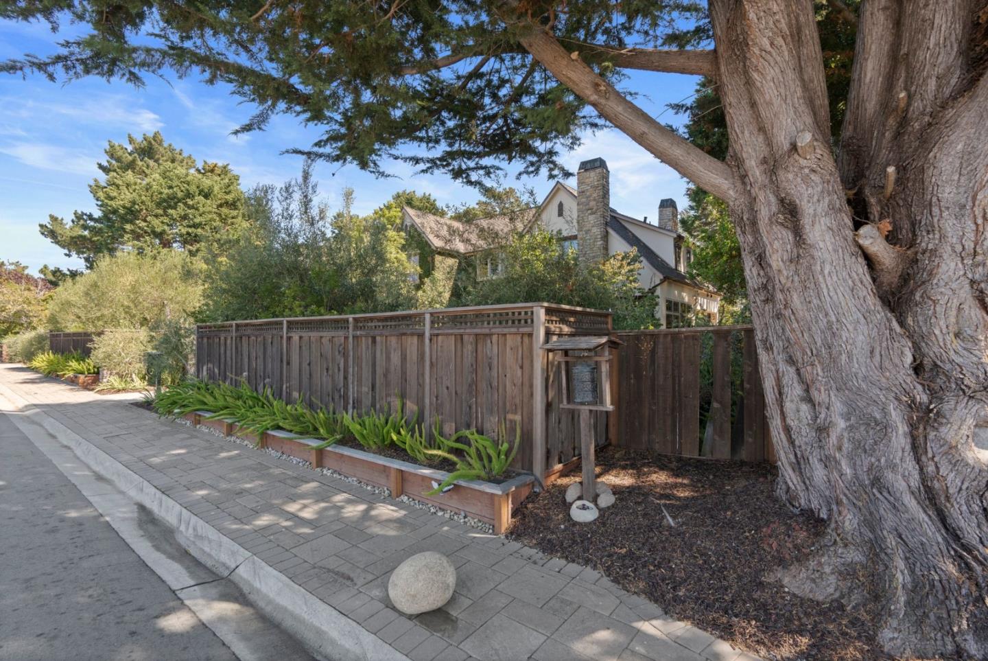 70 Joyce Road Hillsborough, CA 94010 - Photo 97 of 100 a view of a backyard with green space